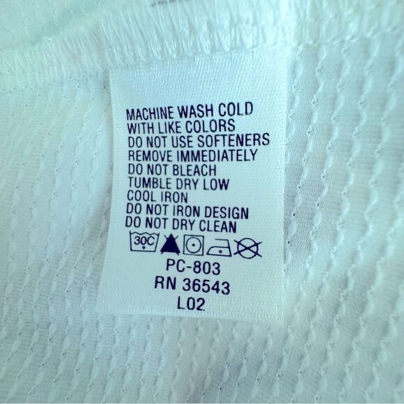 Izod XFG Athletic White Top Cool-FX Short Sleeve SZ M - Picture 13 of 14